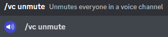 Unmuting all users in a voice channel